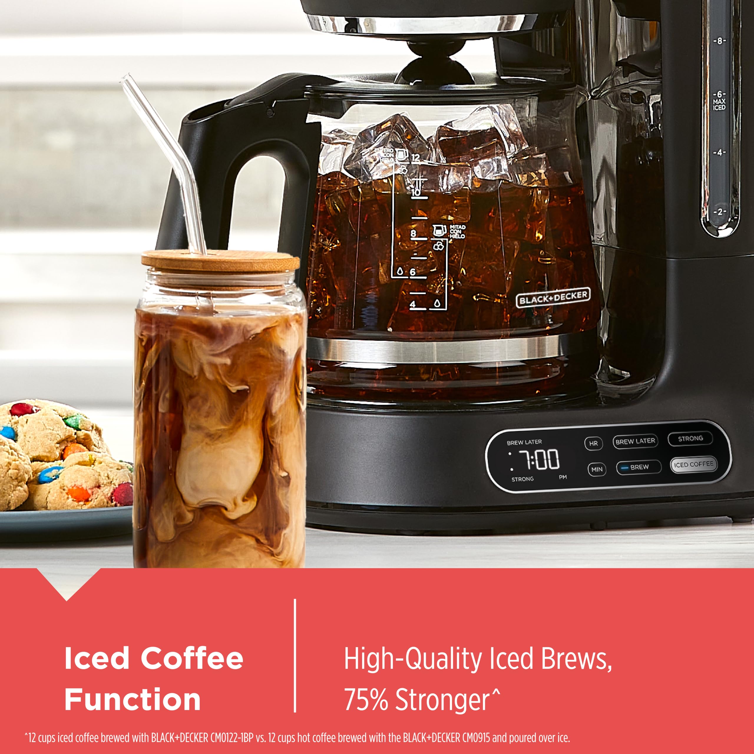 BLACK+DECKER 12-Cup Digital Coffee Maker