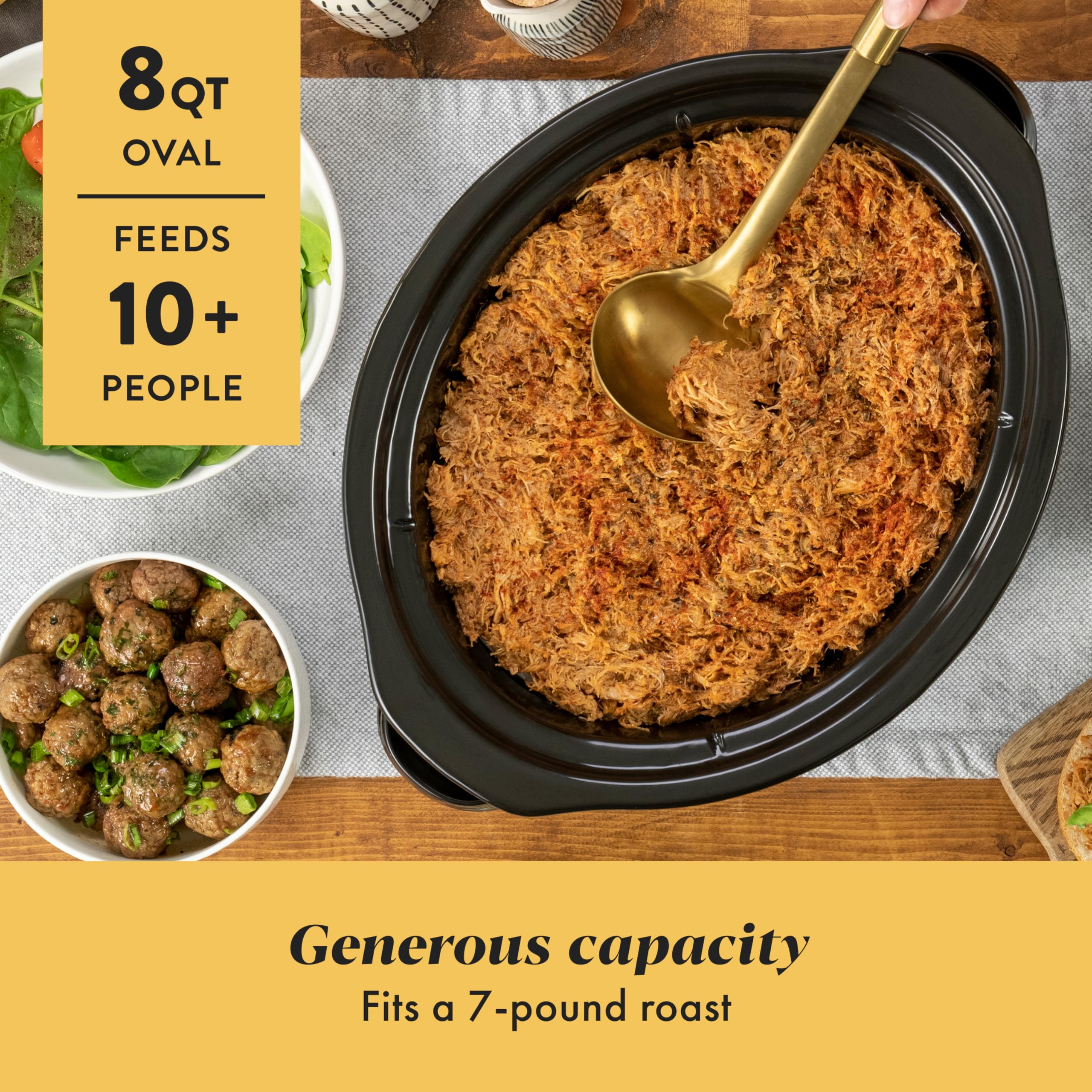 Crock-Pot Programmable Stainless Steel 1500 Oval Slow Cooker