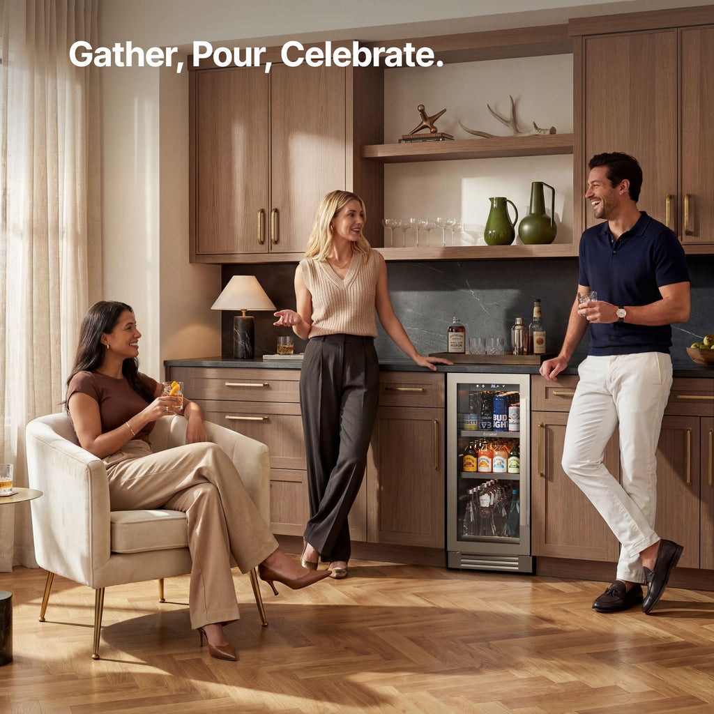 Ca'Lefort Built-In or Freestanding Beverage Refrigerator