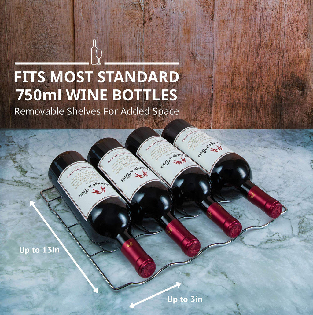 SCHMÉCKÉ Freestanding Wine Cooler Refrigerator with Lock
