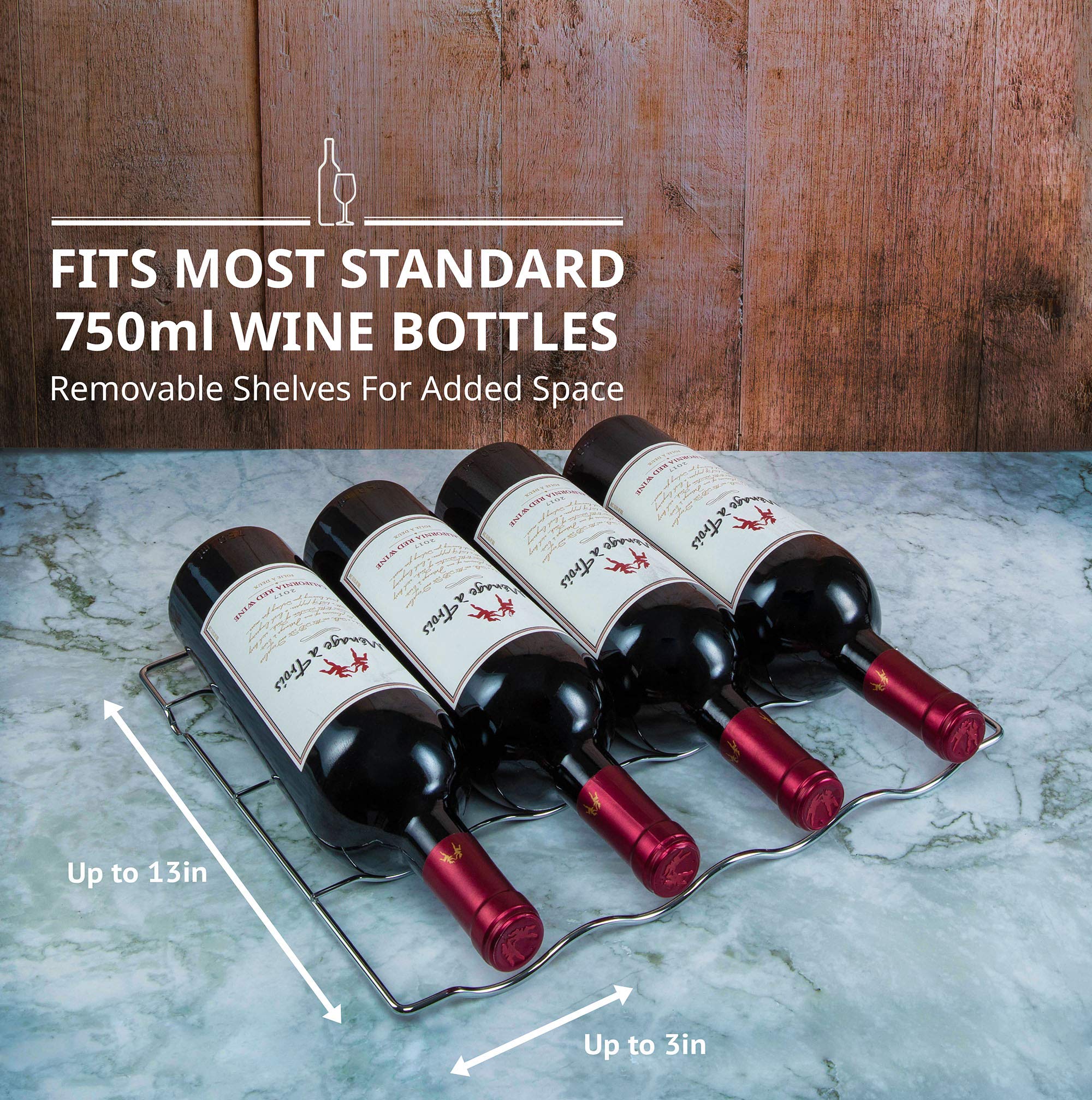 SCHMÉCKÉ Freestanding Wine Cooler Refrigerator with Lock